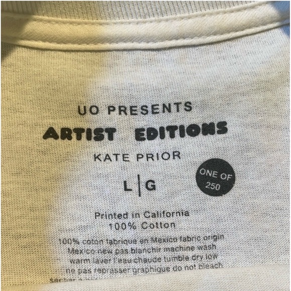 Urban Outfitters Artist Editions Kate Prior Goodbye Tee - Picture 4 of 4
